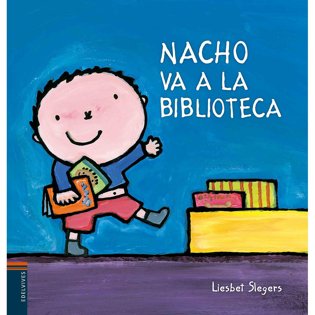 Nacho va a la biblioteca