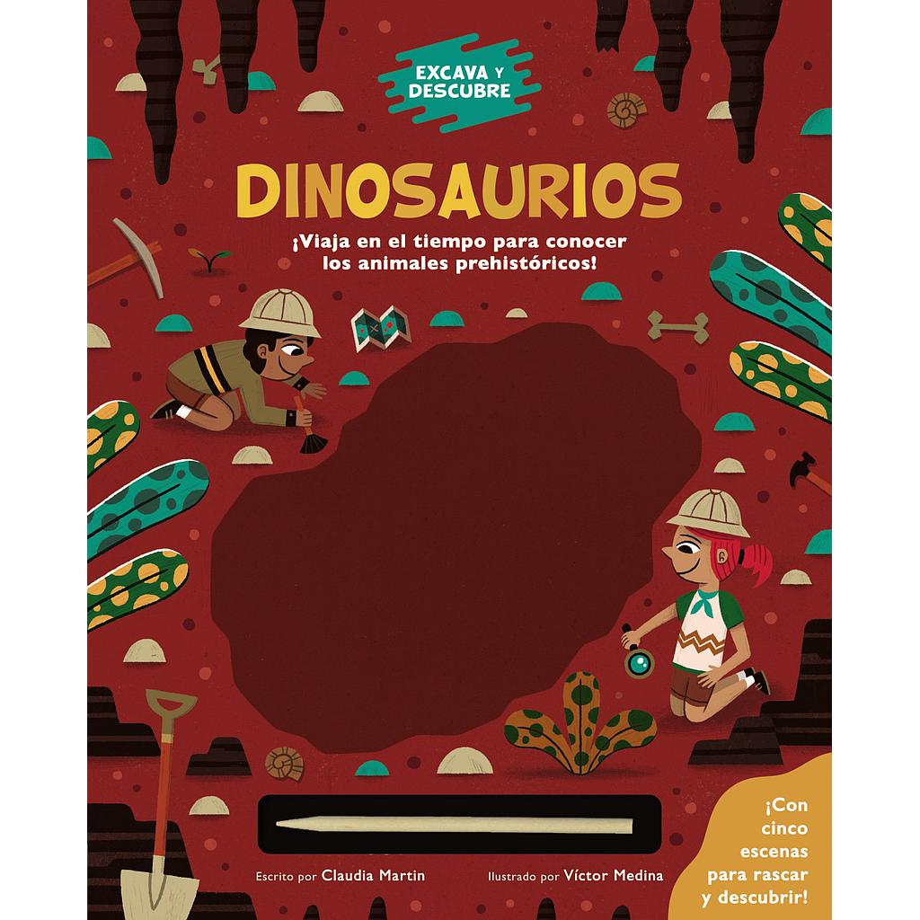 Excava y descubre: Dinosaurios