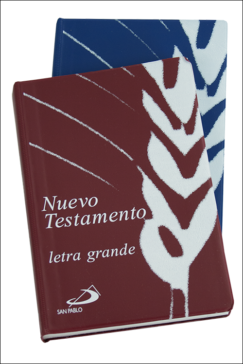 Nuevo testamento. Letra grande. Plástico