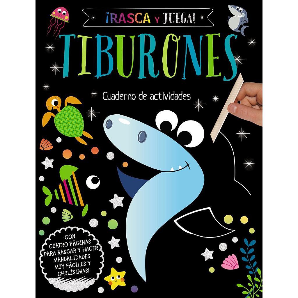 ¡Rasca y juega! Tiburones
