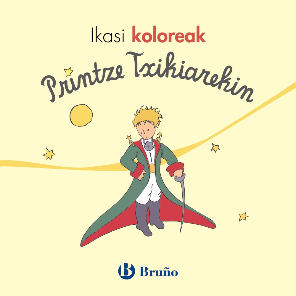 Ikasi koloreak Printze txikiarekin