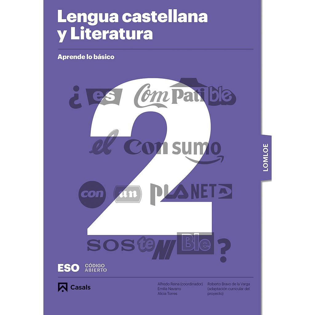 Aprende lo básico. Lengua castellana y Literatura 2 ESO. LOMLOE