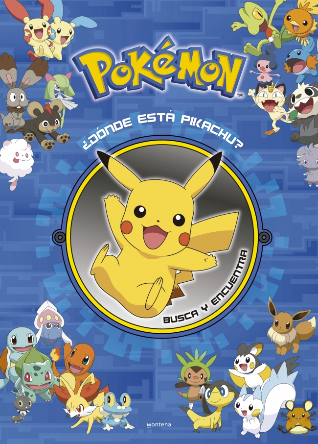 ¿Dónde está Pikachu? Busca y encuentra (Pokémon. Libro juguete)