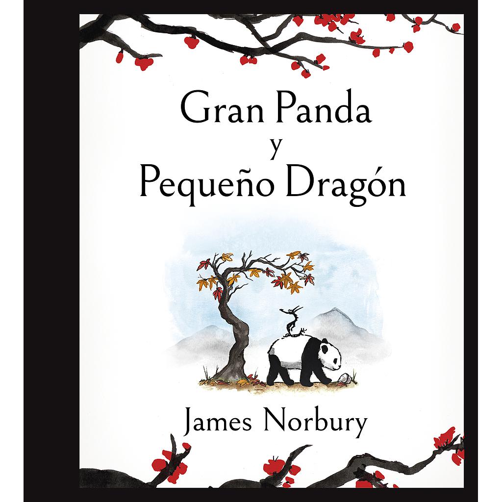 Gran panda y pequeño dragón