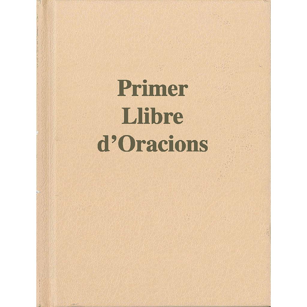 Primer llibre d'oracions