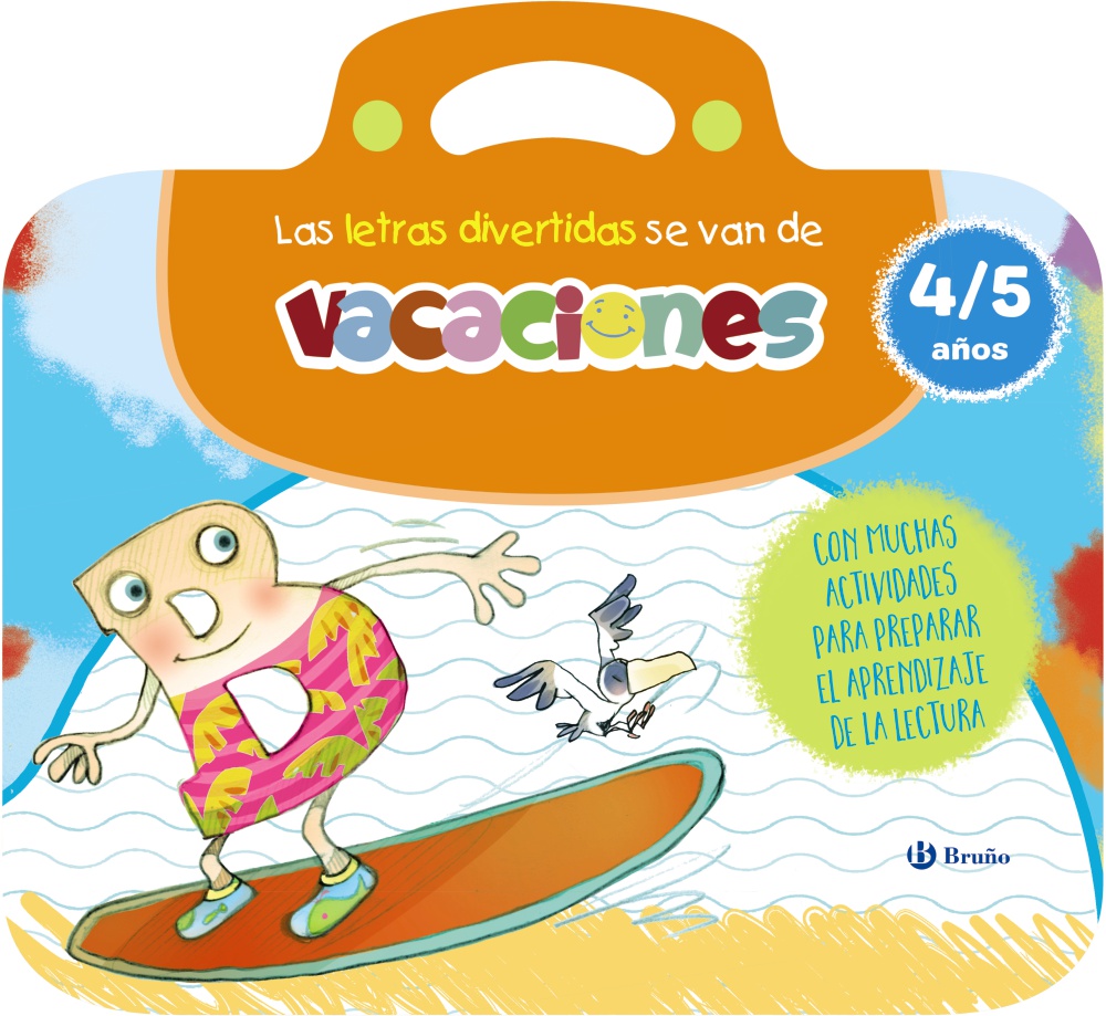 Las letras divertidas se van de vacaciones. 4-5 años