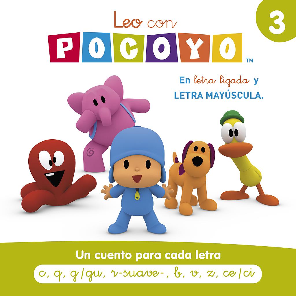 Pocoyó. Lectoescritura - Leo con Pocoyó. Un cuento para cada letra: c, q, g/gu, r-suave-, b, v, z, ce/ci