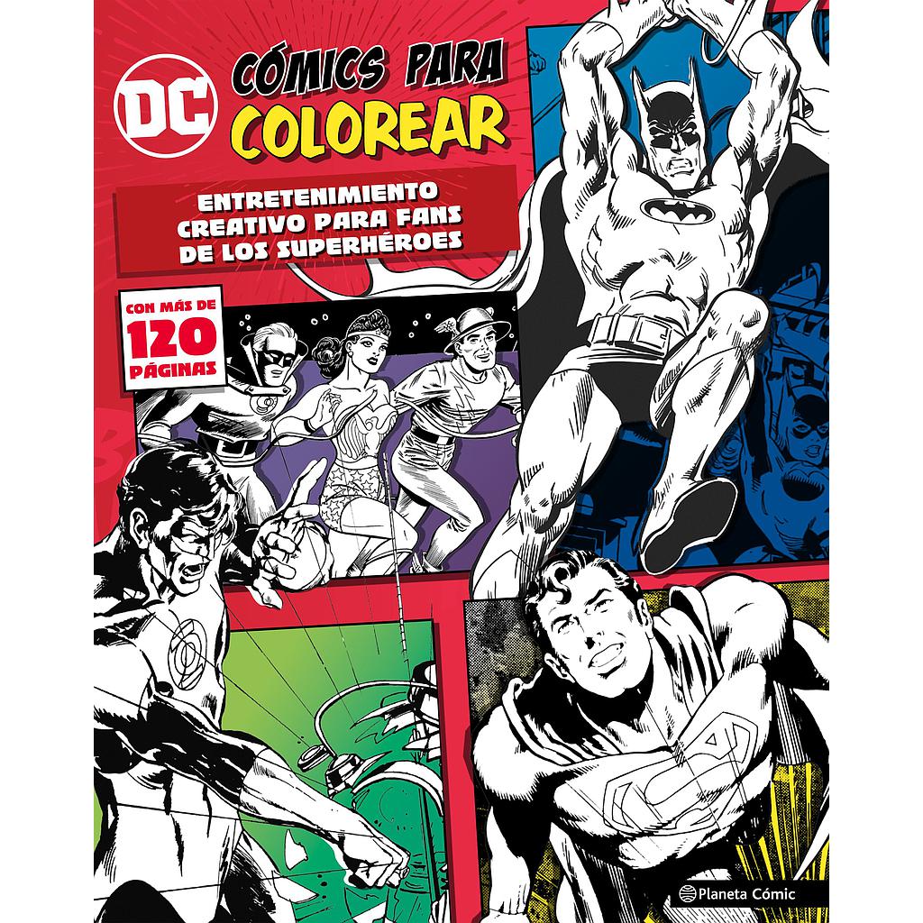 DC Cómics para colorear superhéroes