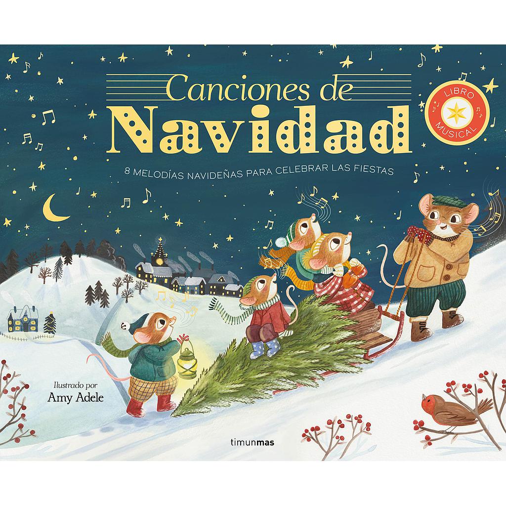 Canciones de Navidad. Libro musical