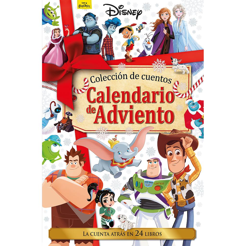 Disney. Calendario de Adviento. La cuenta atrás en 24 libros