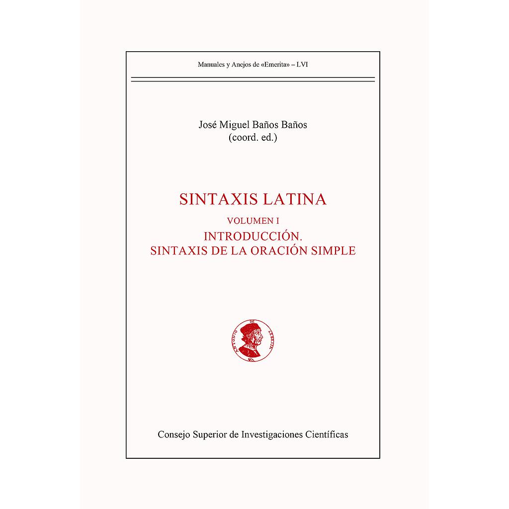 Sintaxis latina  2Vols