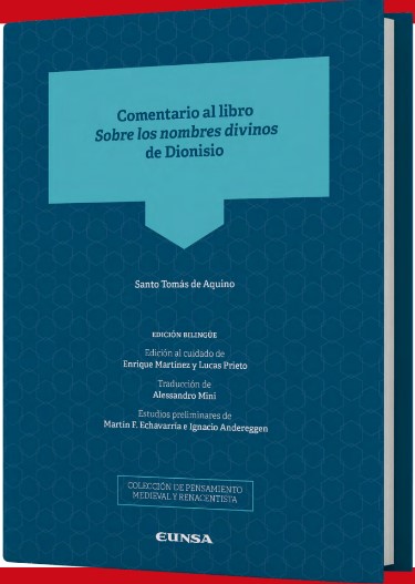 Comentario al libro Sobre los  nombres divinos de Dionisio