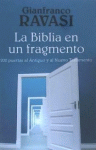 La Biblia en un fragmento