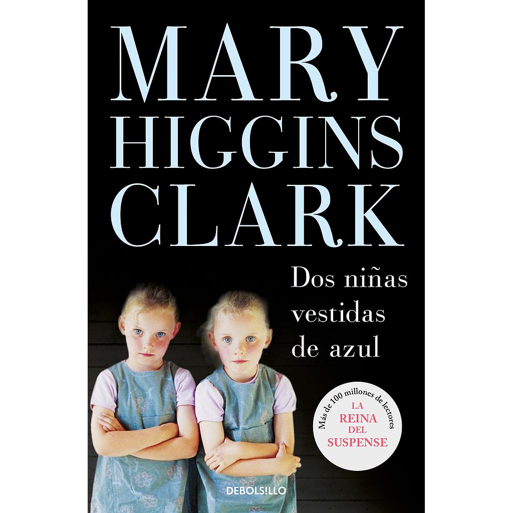 Dos niñas vestidas de azul
