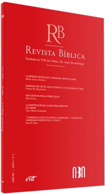 Revista Bíblica 2023/3-4 - Año 85