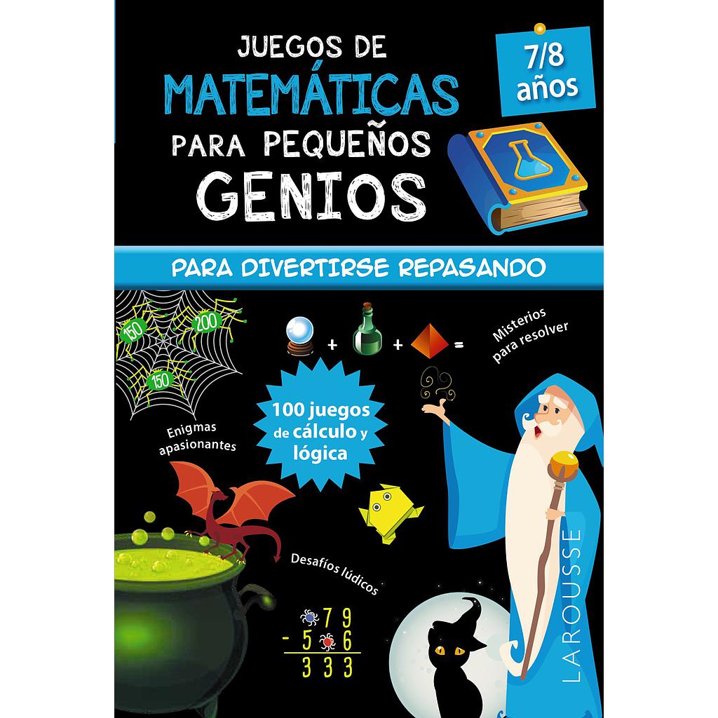 Juegos de matemáticas para pequeños genios 7-8 años