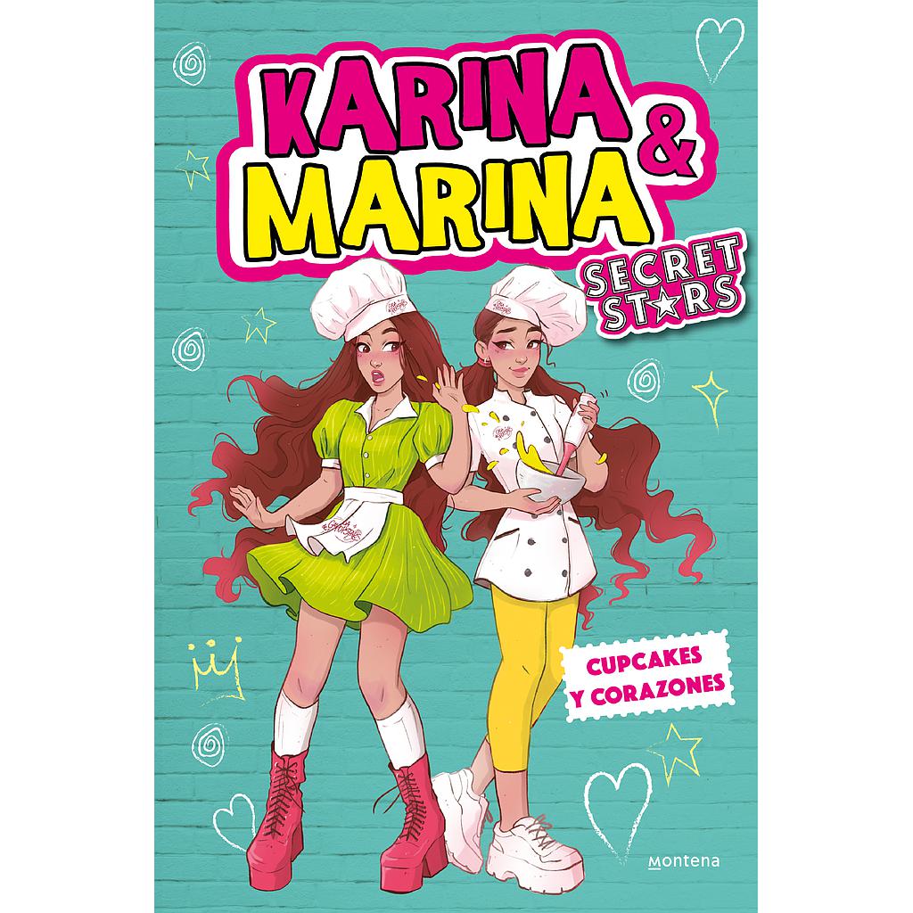 Karina & Marina Secret Stars 4 - Cupcakes y corazones