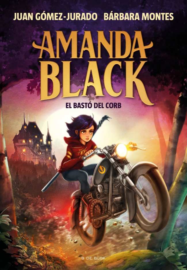 Amanda Black 7 - El bastó del corb