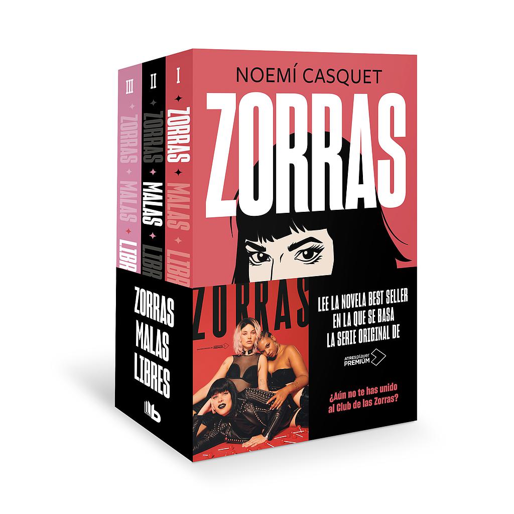 Pack Trilogía Zorras (contiene los títulos: Zorras | Malas | Libres)