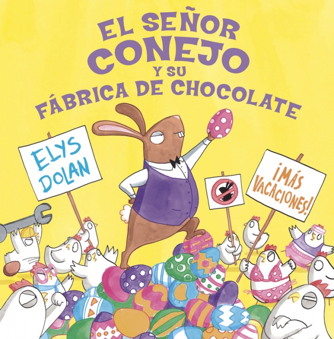 Señor conejo y su fábrica de chocolate
