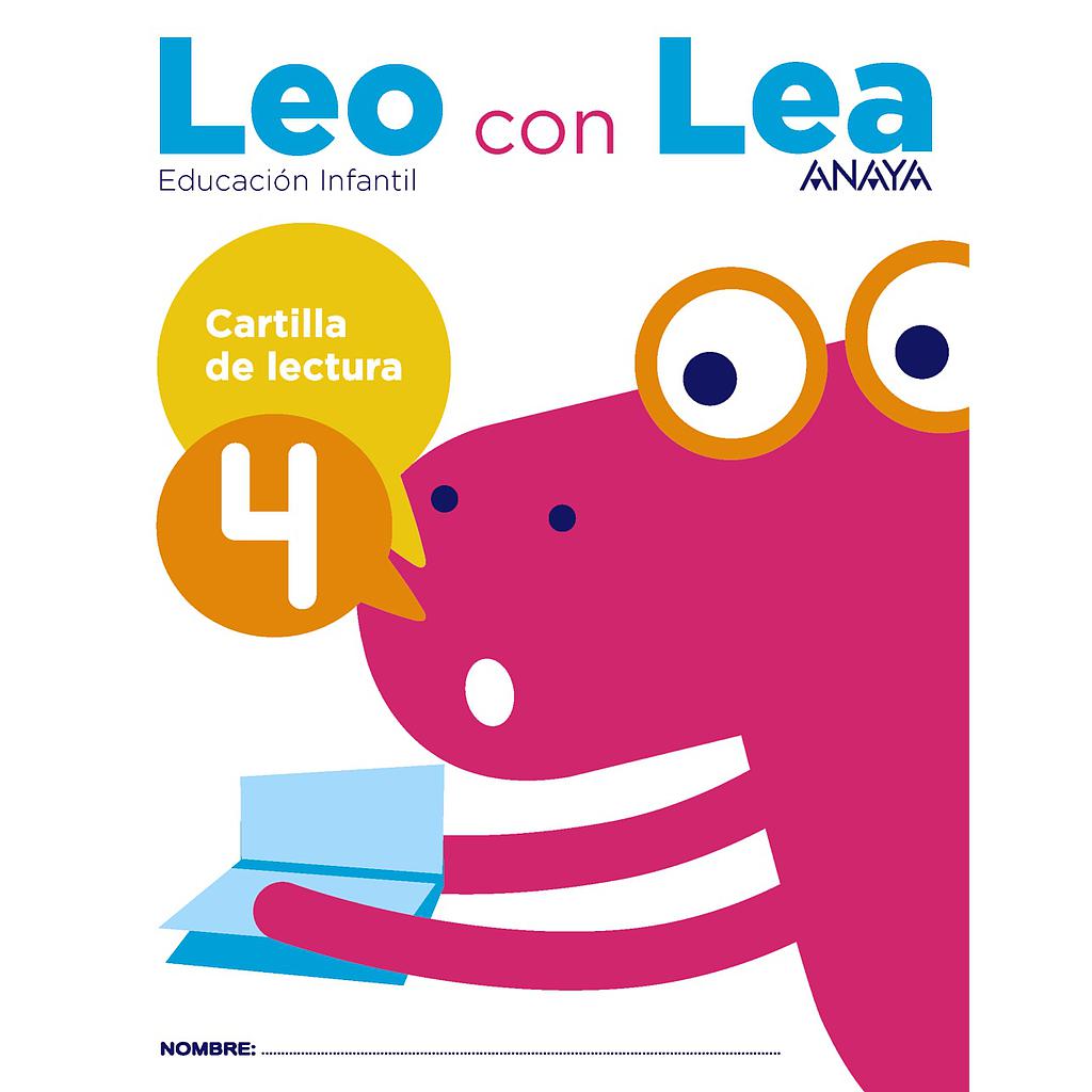 Leo con Lea. Cartilla de lectura 4.