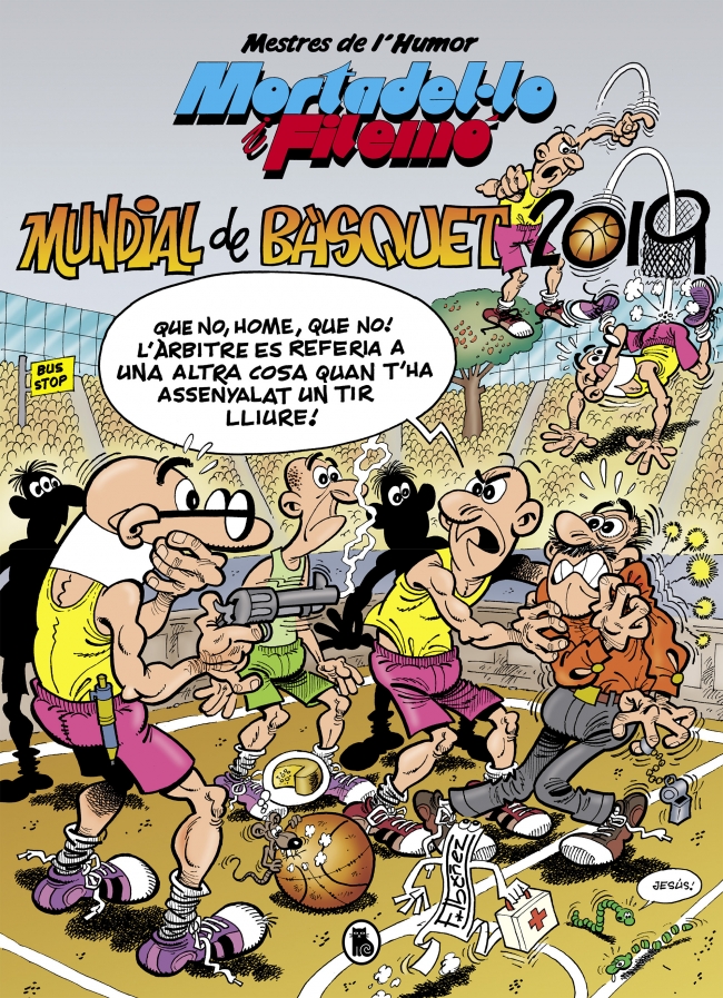 Mortadel·lo i Filemó. Mundial de Bàsquet 2019 (Mestres de l'Humor 53)
