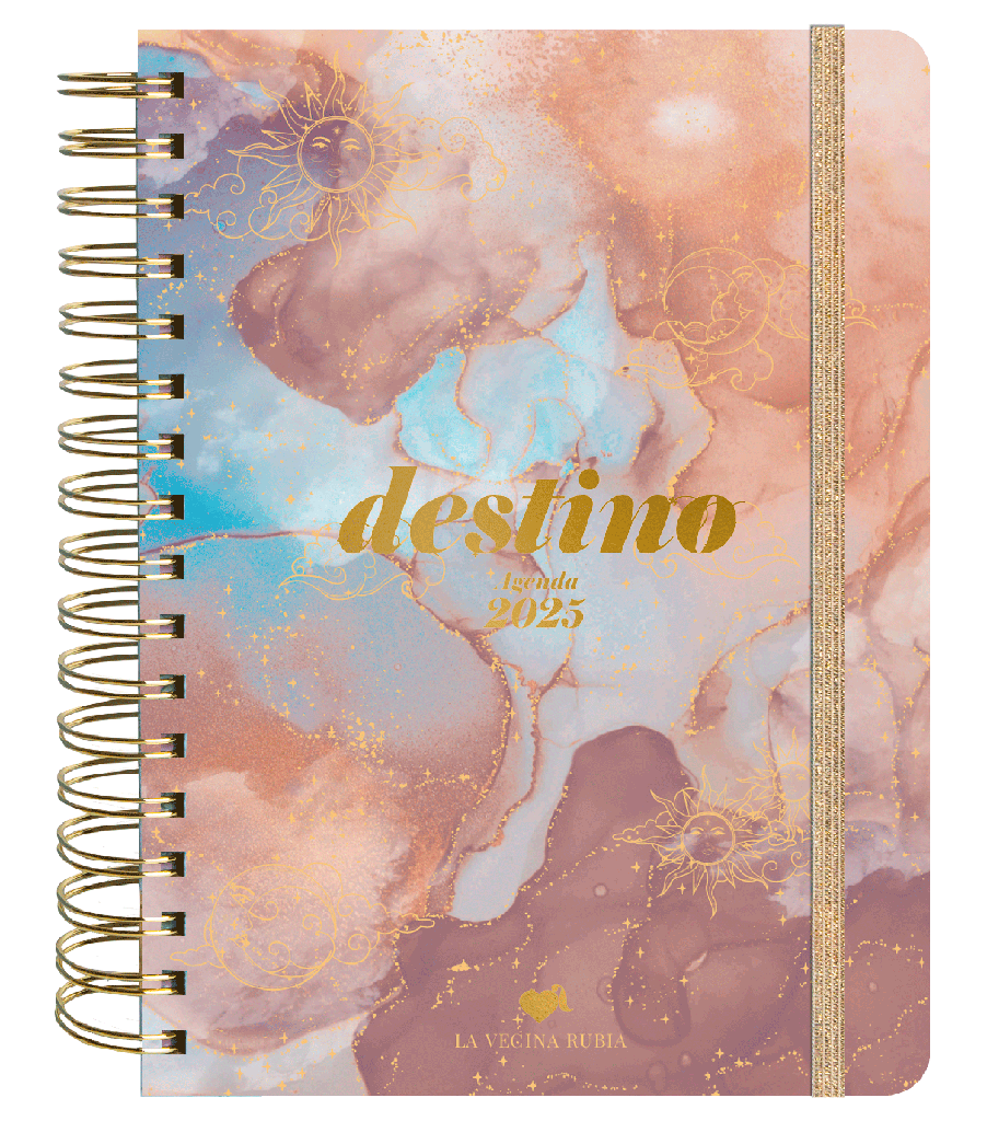 Agenda anual diaria 2025 La Vecina Rubia