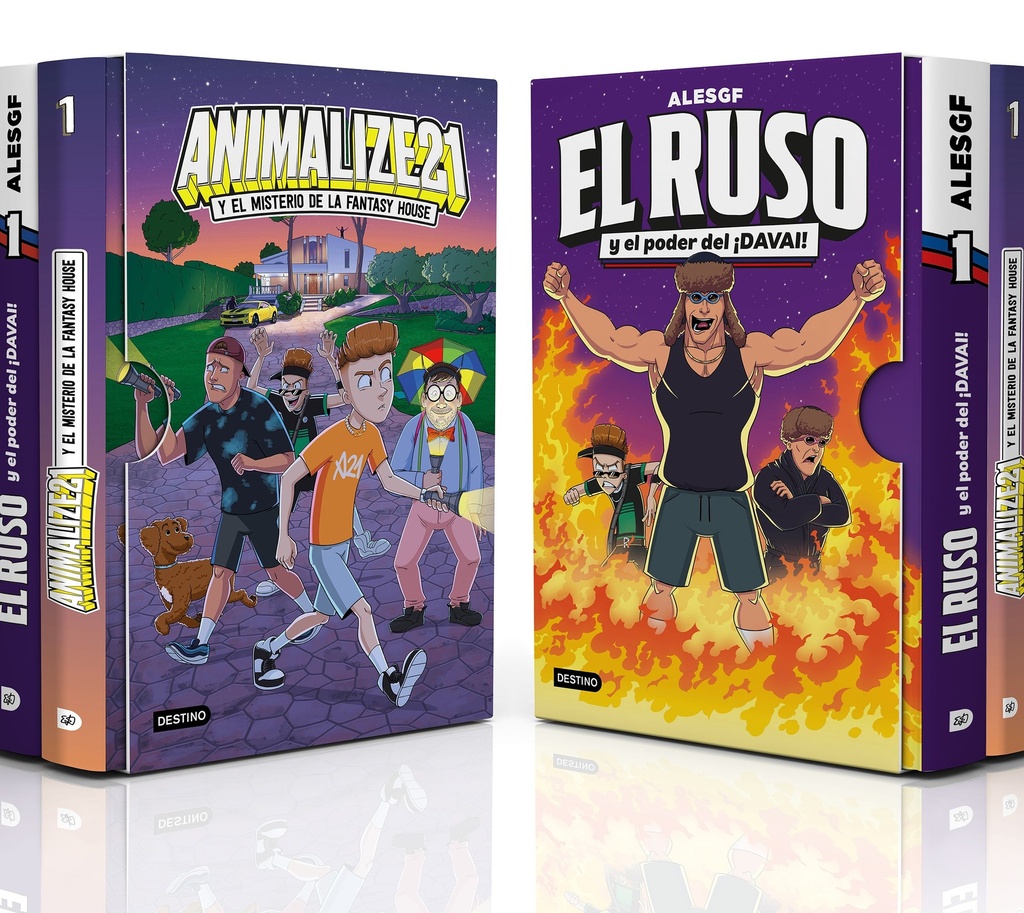 Estuche Animalize 21 1 + El Ruso 1