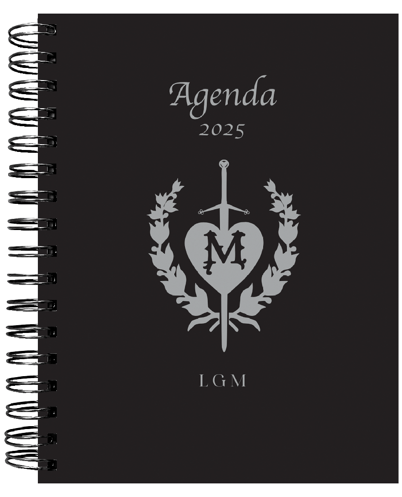 Agenda anual diaria 2025 "Las Guerreras Maxwell"