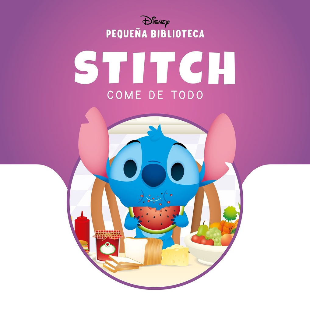 Pequeña Biblioteca Disney. Stitch come de todo