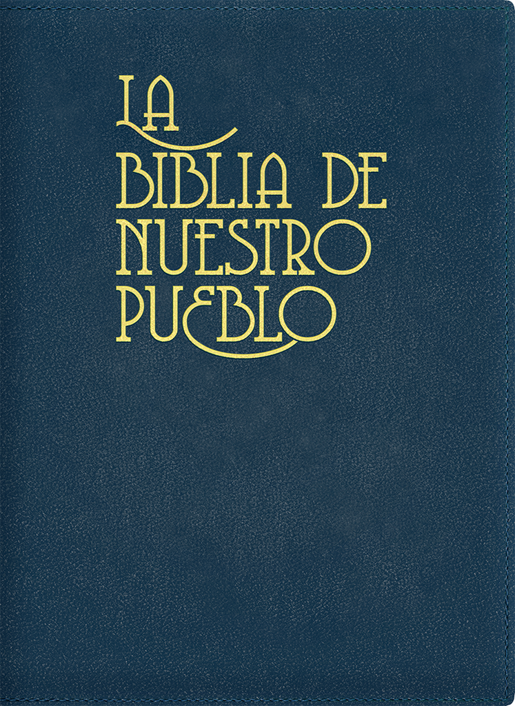 Biblia de Nuestro Pueblo - Grande Estuche de piel