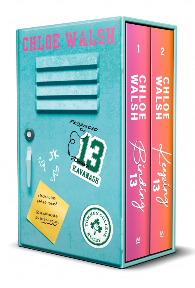 Estuche Los Chicos de Tommen: Binding 13 y  Keeping 13 (Johnny y Shannon)