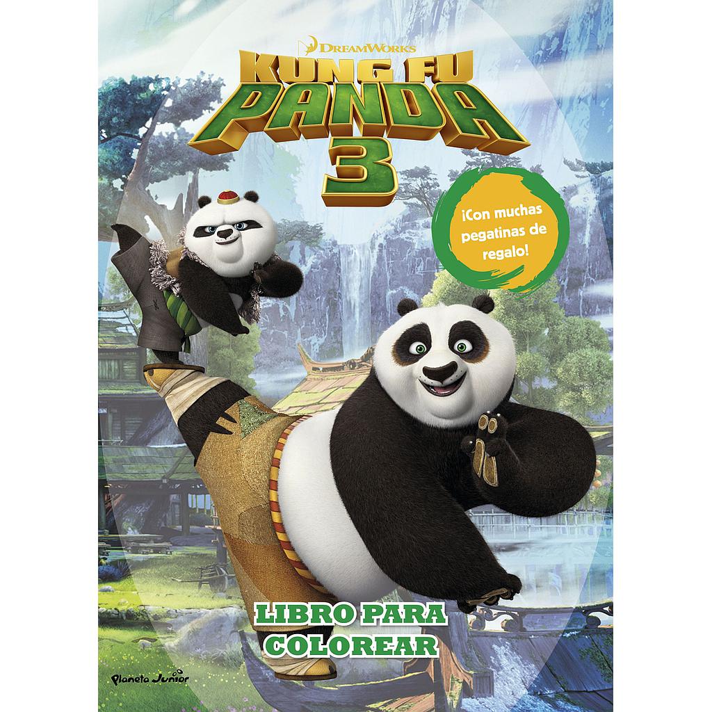 Kung Fu Panda 3. Libro para colorear