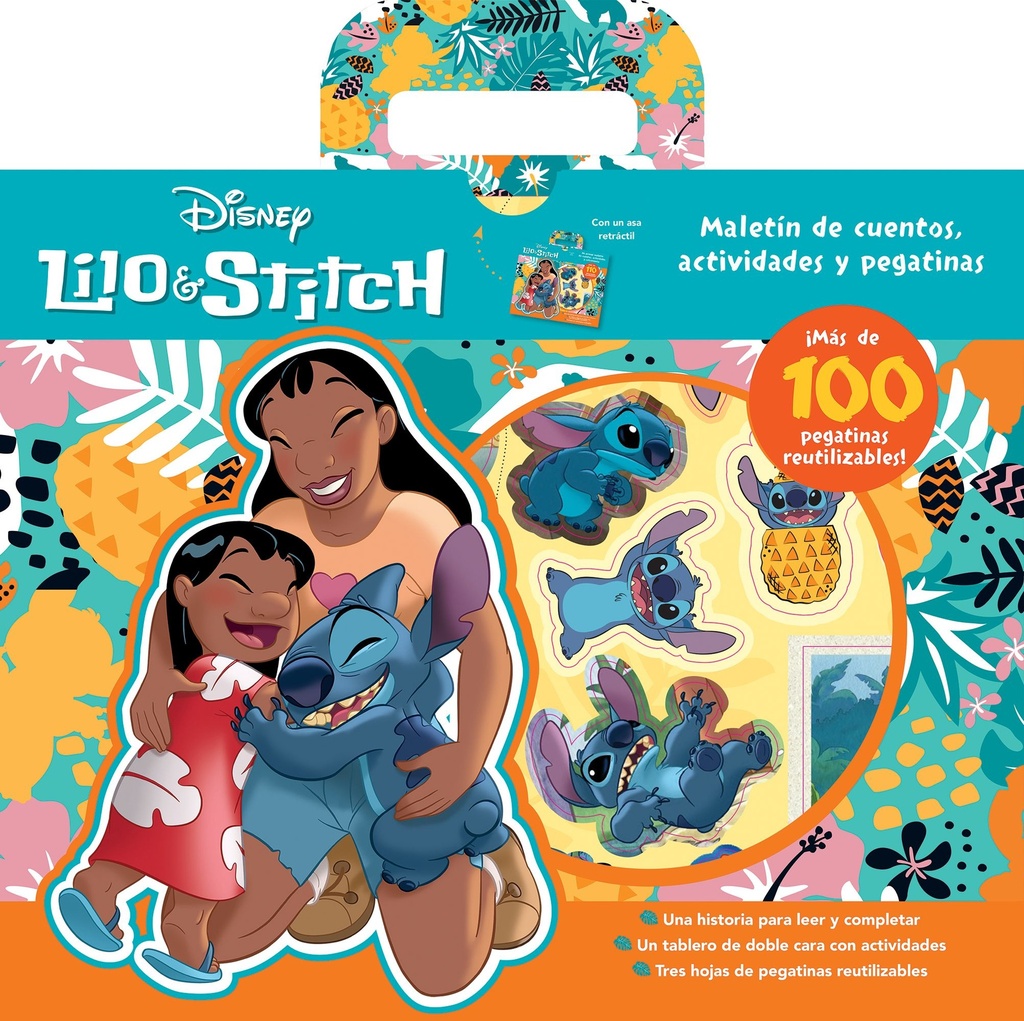 Lilo & Stitch. Maletín de cuentos, actividades y pegatinas
