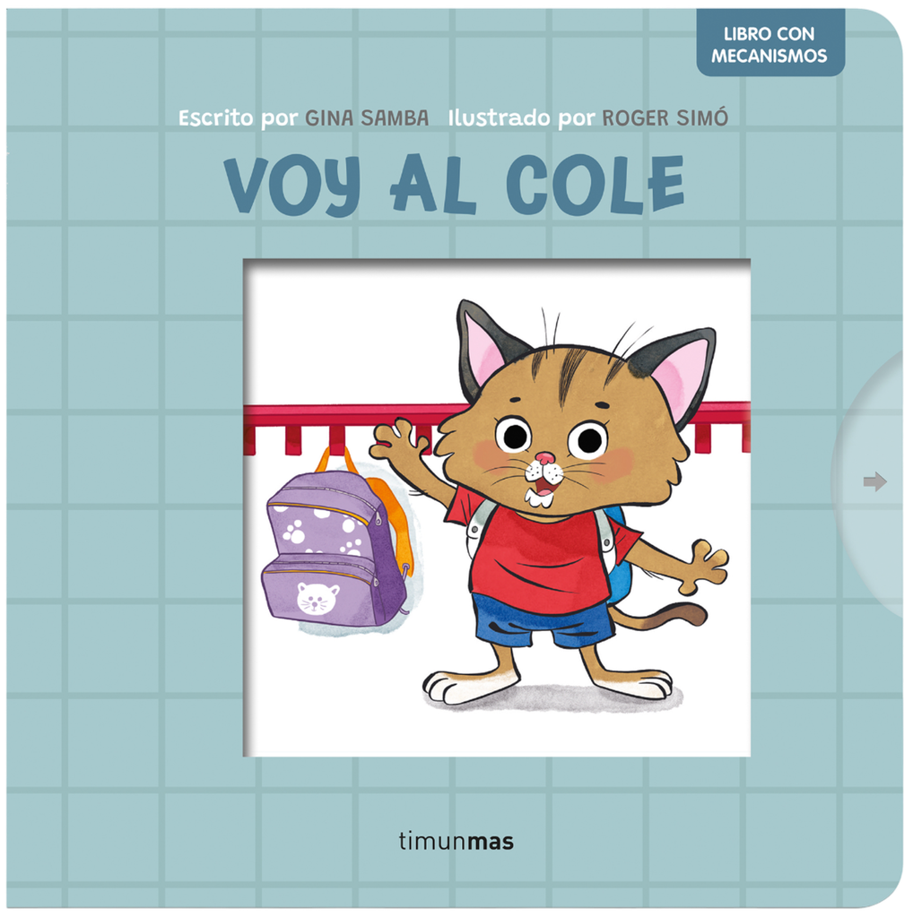 Voy al cole. Libro con mecanismos