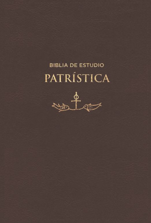 Biblia de Estudio Patrística (Leathersoft Marrón / Sin índice)