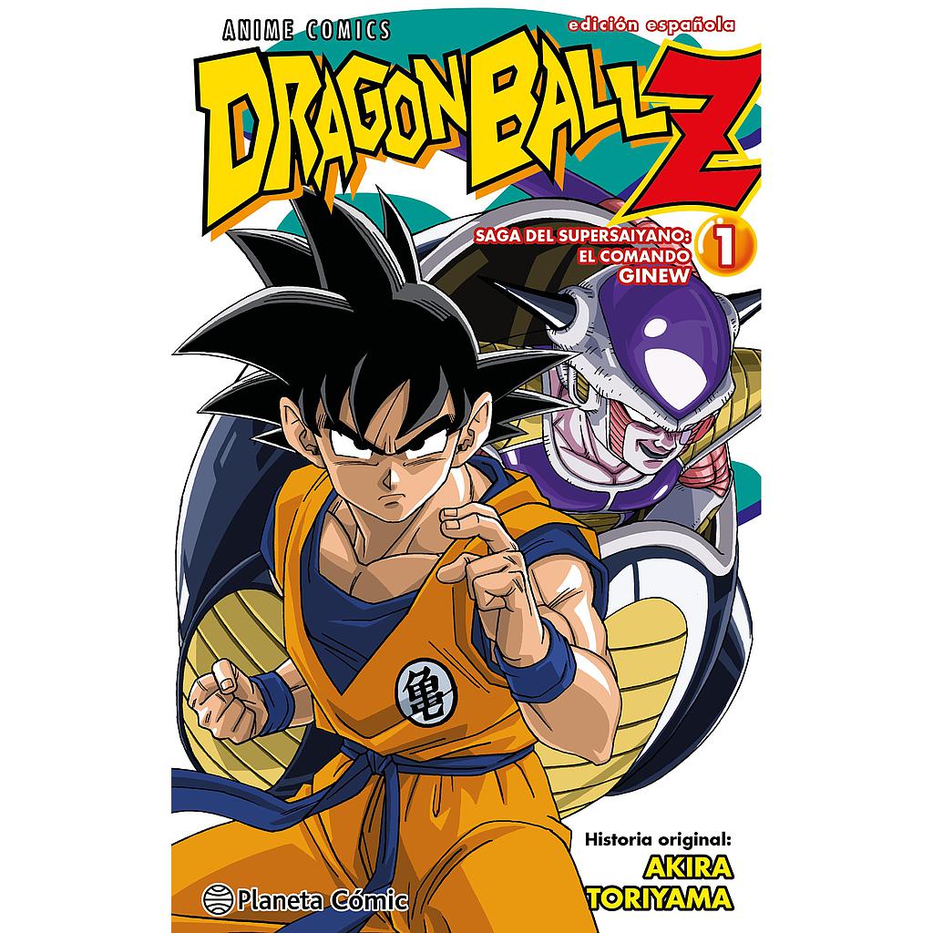 Dragon Ball Z Anime Comics Saga del comando Ginew nº 01/06