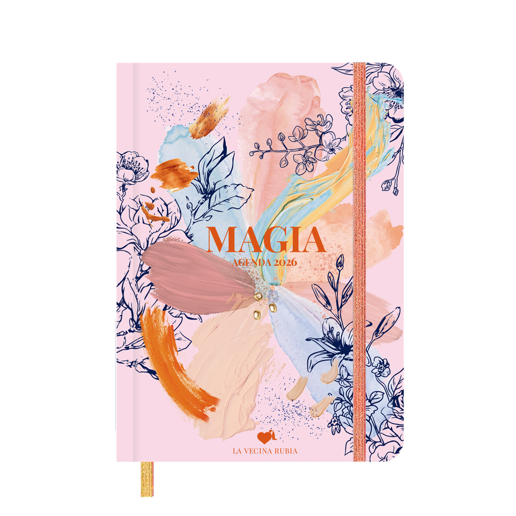 Agenda anual bolsillo 2026 La Vecina Rubia