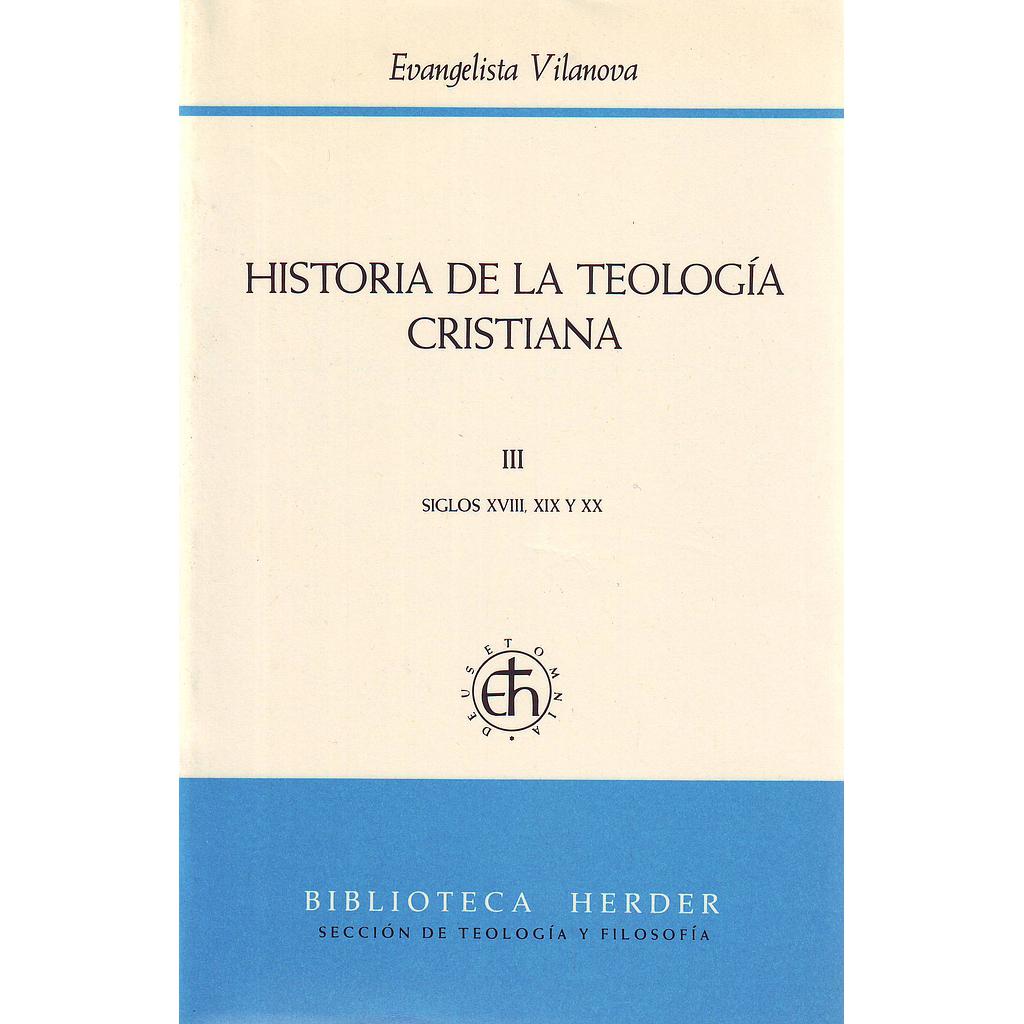 Historia de la teología cristiana