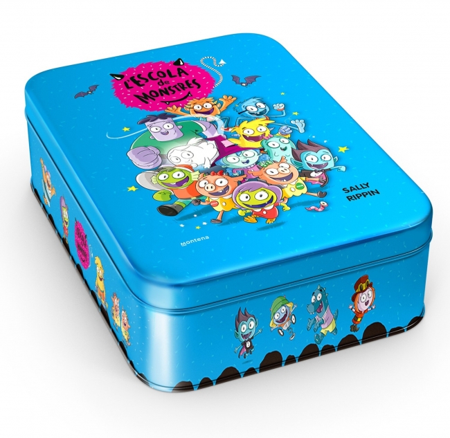 Aprendre a llegir a l'Escola de Monstres - Cofre amb els llibres 1-8