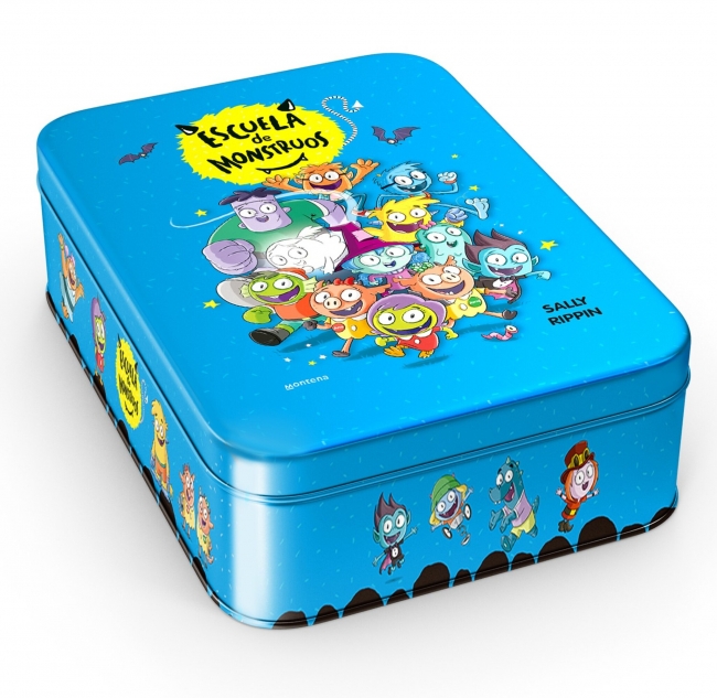 Aprender a leer en la Escuela de Monstruos - Cofre con los libros 1-8