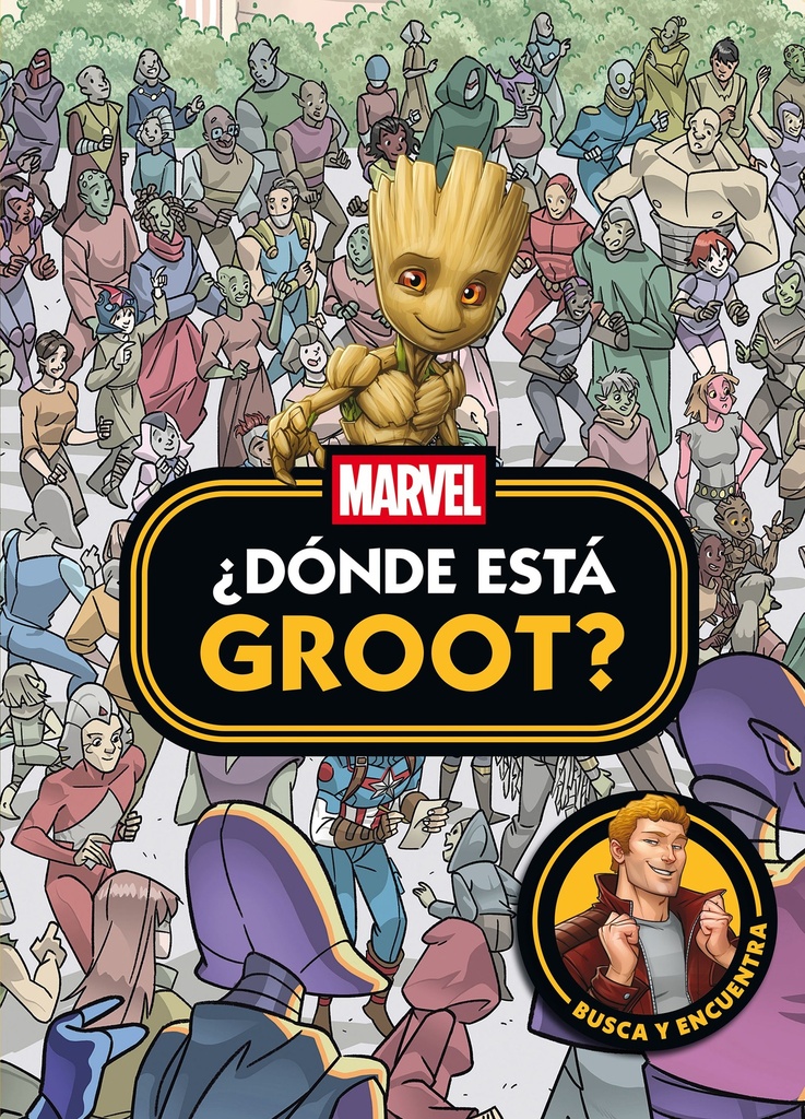 Marvel. ¿Dónde está Groot?
