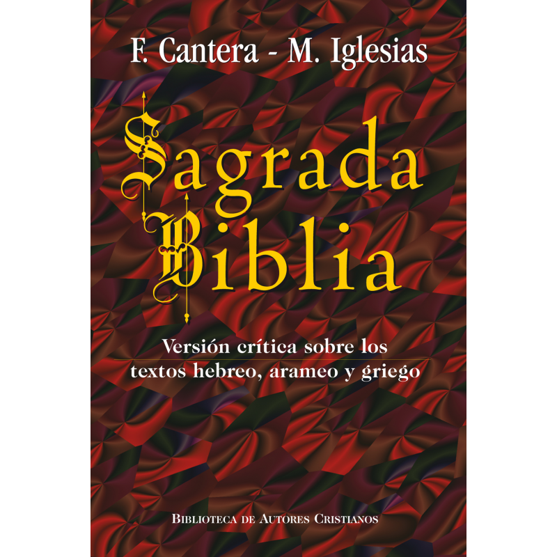 Sagrada Biblia (Cantera-Iglesias)