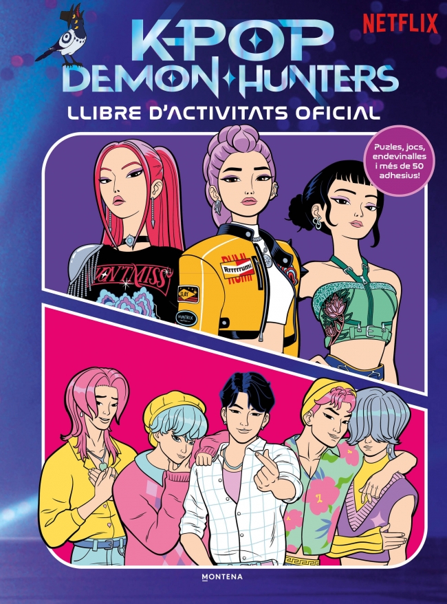 KPop Demon Hunters - Llibre d’activitats oficial