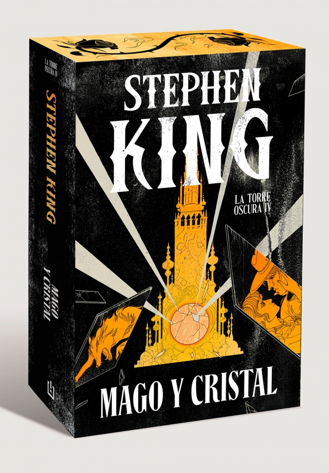 Mago y cristal (edición cantos tintados) (La Torre Oscura 4)