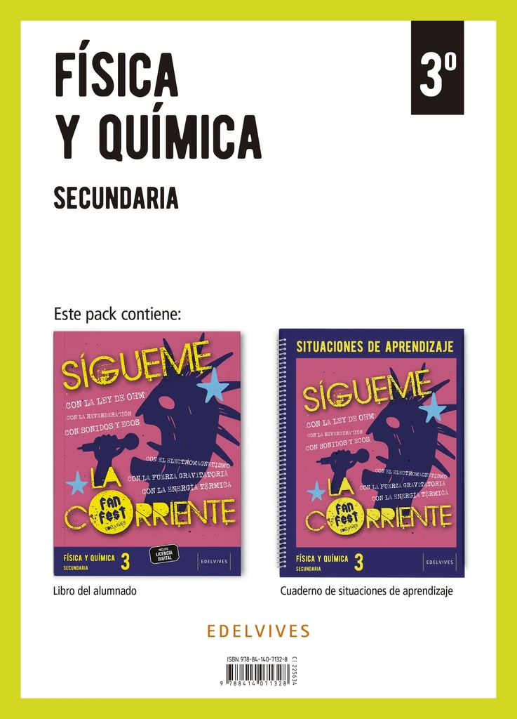 Proyecto: Fanfest. Física y Química 3 Secundaria [Aragón] Libro del alumnado + Cuaderno