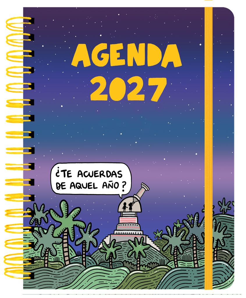Agenda anual semanal 2027 72 kilos