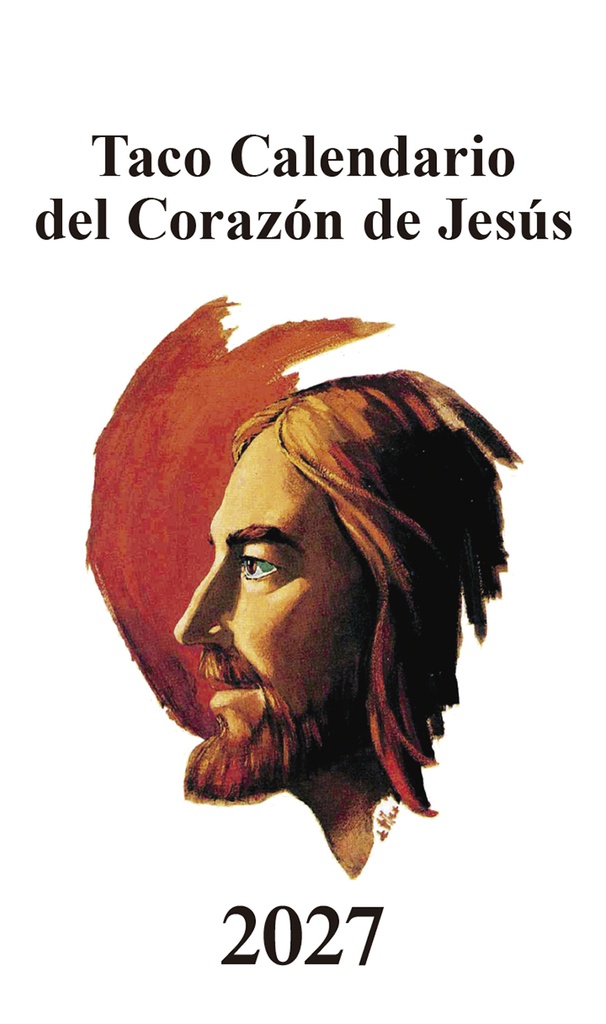 Taco Calendario del Corazón de Jesús - Clásico - 2027