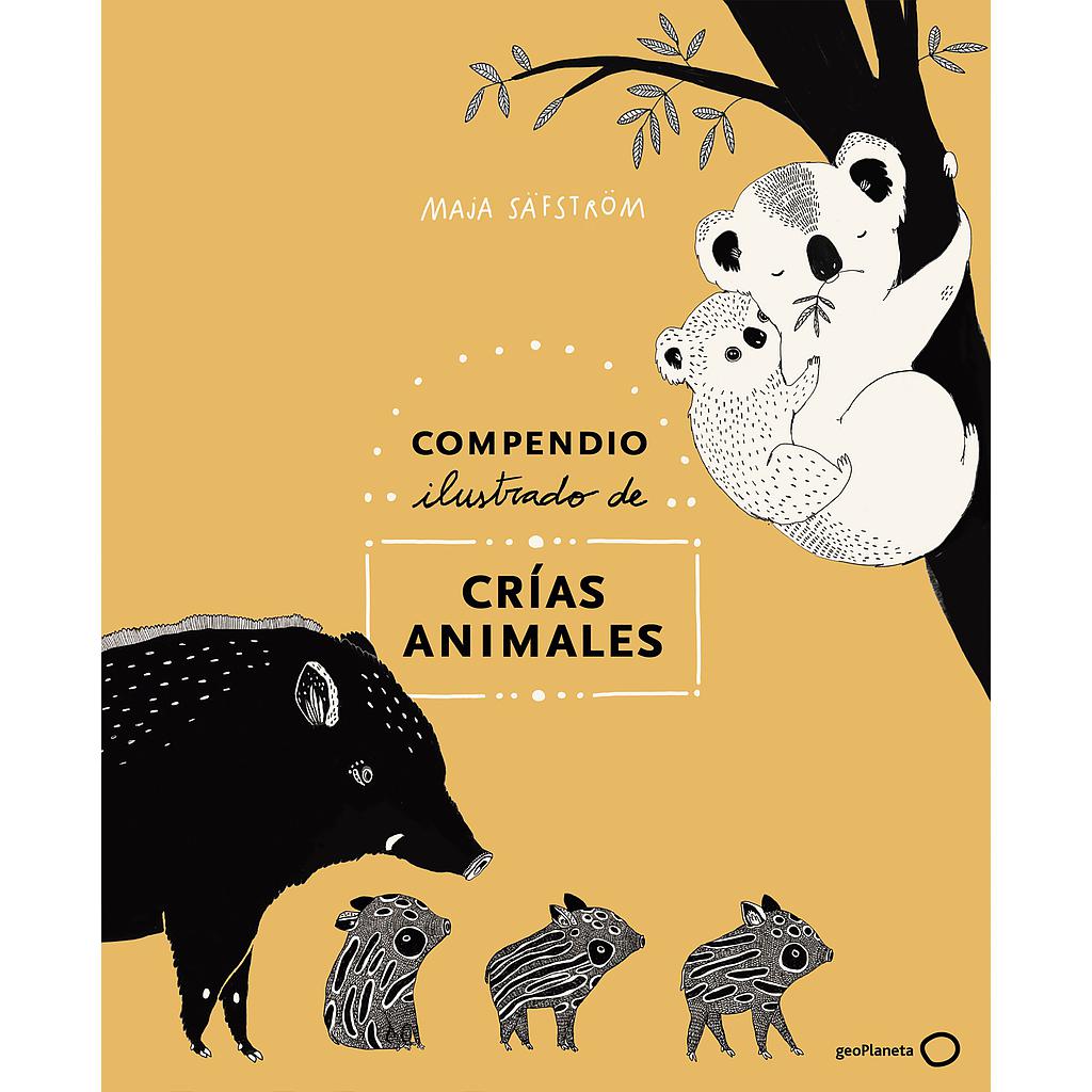 Compendio ilustrado de animales y sus crías