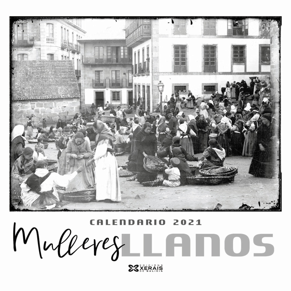 Calendario Xerais 2021. Mulleres. Llanos